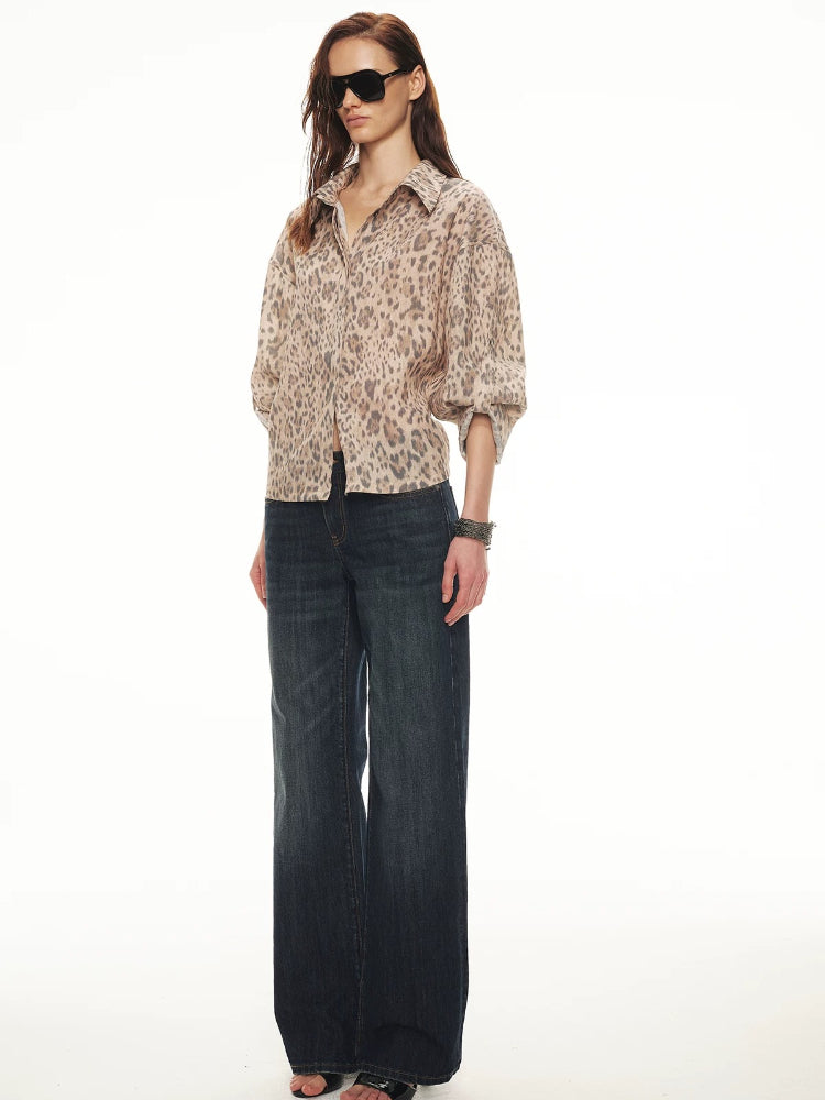 Vintage Blue Straight Jeans