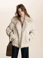 Fur Collar Parka Jacket