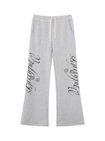 Sleeveless Hoodie & Flared Pants Set