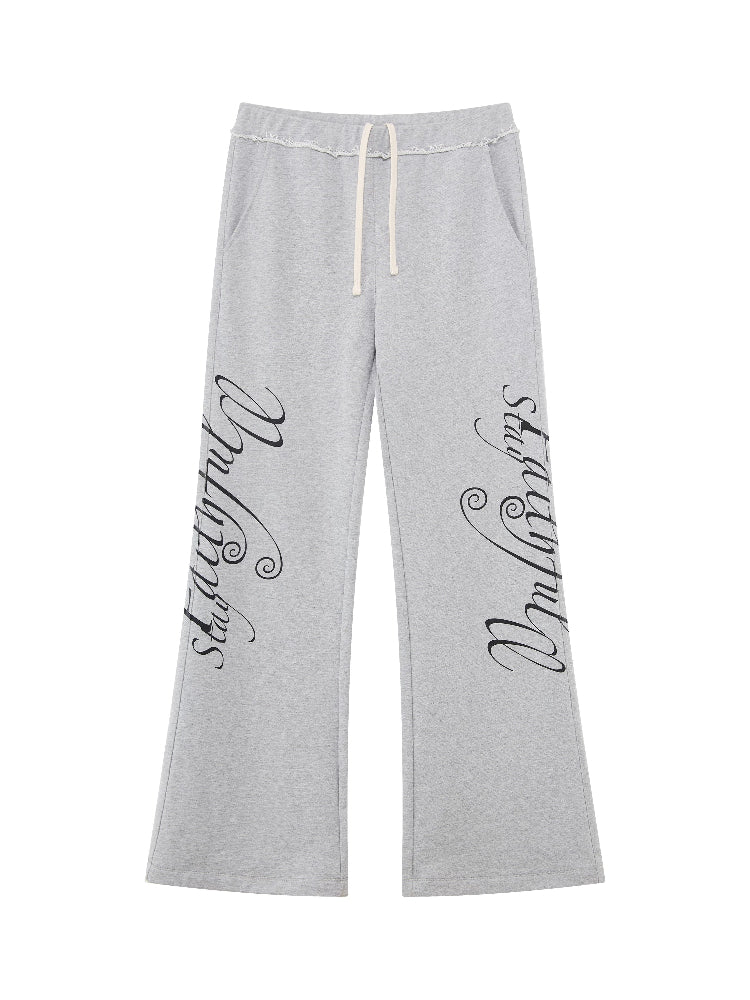 Sleeveless Hoodie &amp; Flared Pants Set