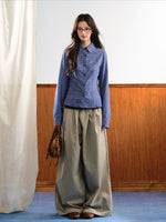 High Waist Wide-Leg Pants
