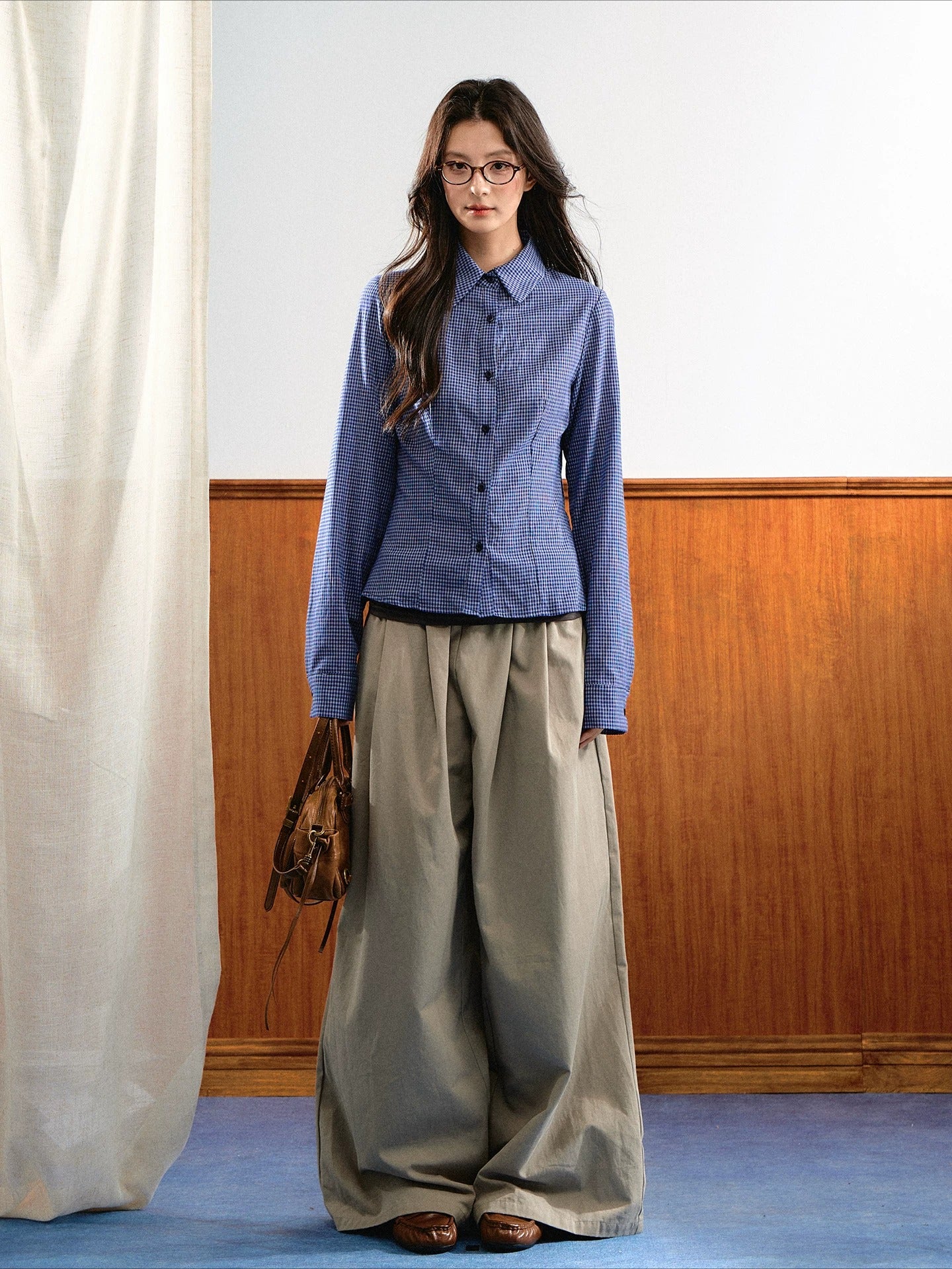 High Waist Wide-Leg Pants