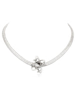 Seashell Star Snake Chain Choker