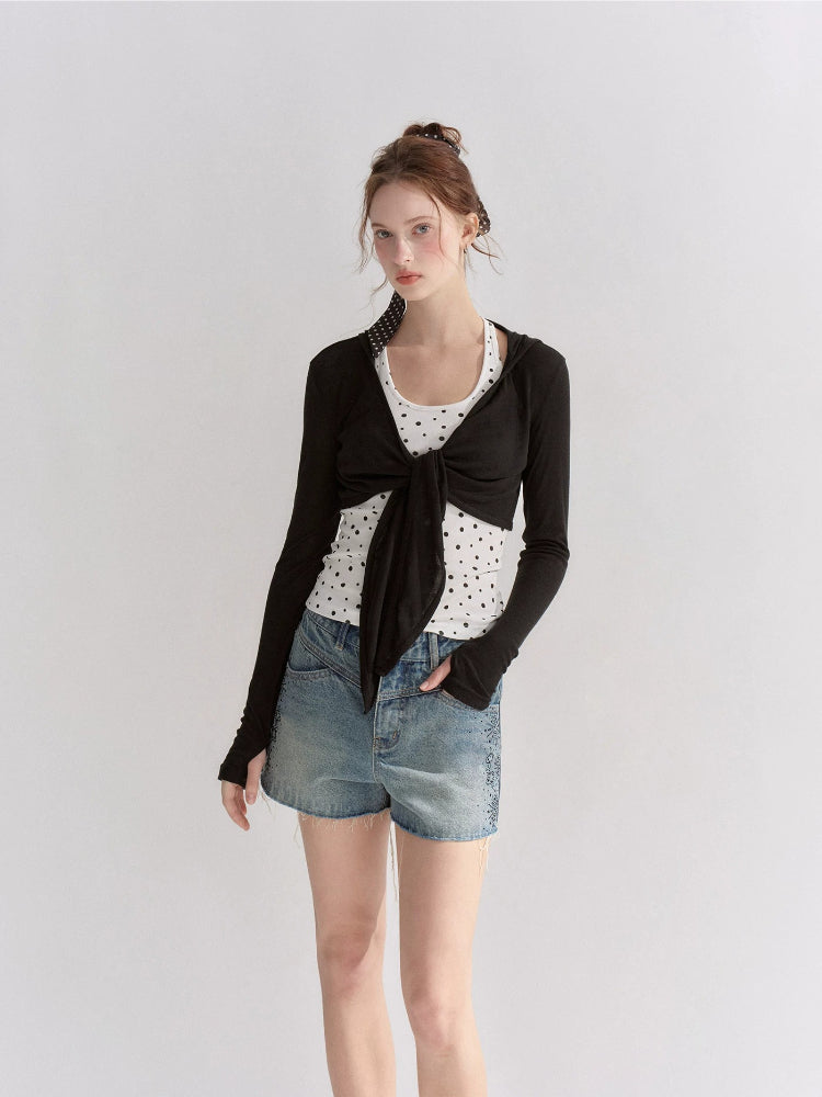 Sun Hooded Cover-up Set