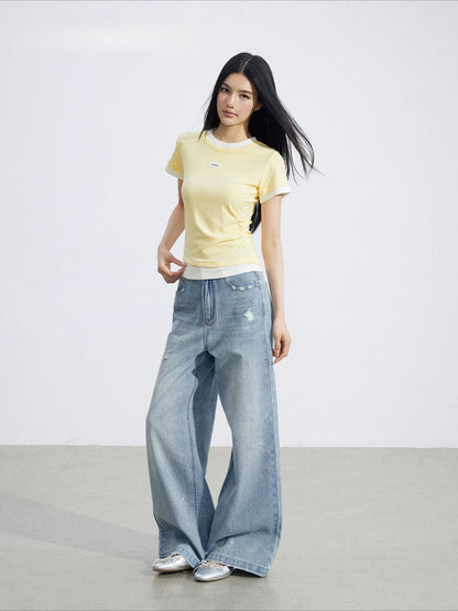 Layered Irregular Tee