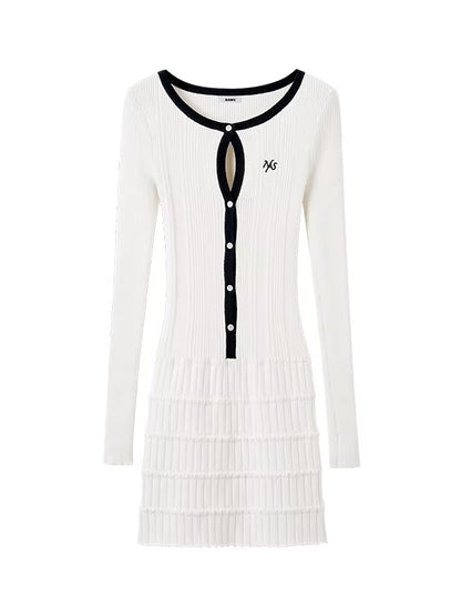 Tuileries Cutout Knit Dress