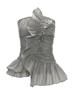 Bustier Cami Flared Top
