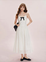 Velvet Bow Dress