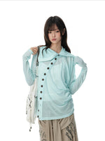 Mint Layered Sun Protection Shirt