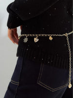 Layered Pearl Waist Chain