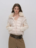 Detachable Sleeve Down Puffer Jacket