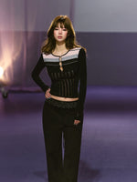 Cutout Knit Top
