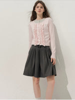 Gray Ballet Tutu Skirt