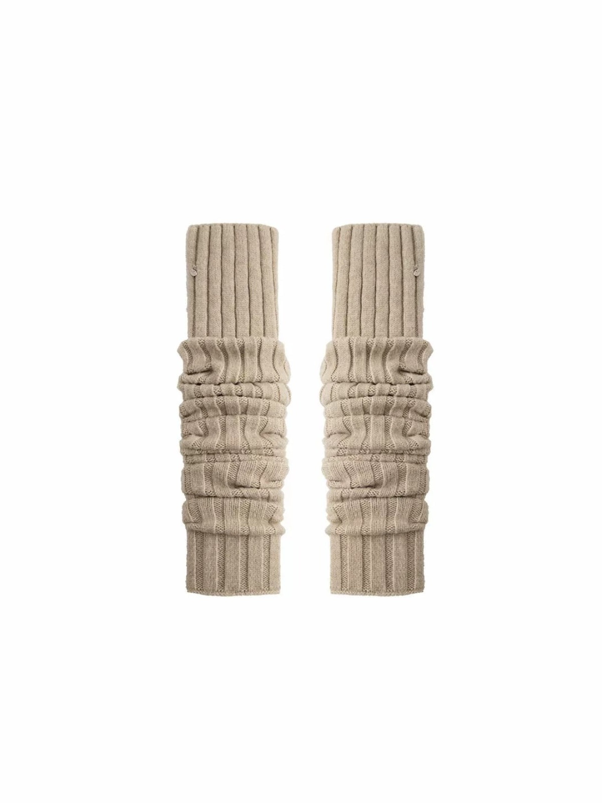 Slouchy Ribbed Knit Leg Warmers