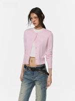 Leeds Wool Blend Cardigan Sweater