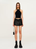 Halter Raglan Knit Vest