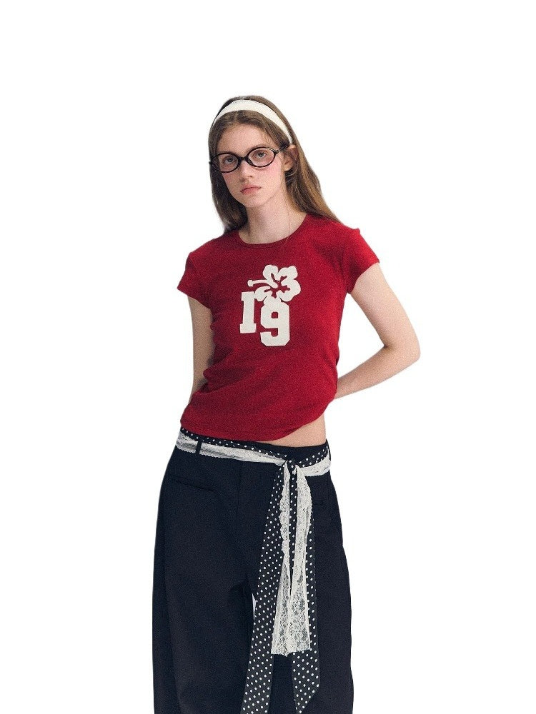 Patch Letter Tee