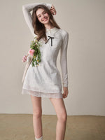 Silky Wool Cropped Cardigan