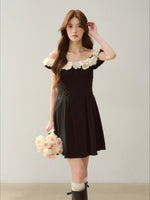 Lace Off Shoulder Dress