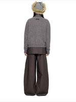 Polar Fleece Knit Cardigan