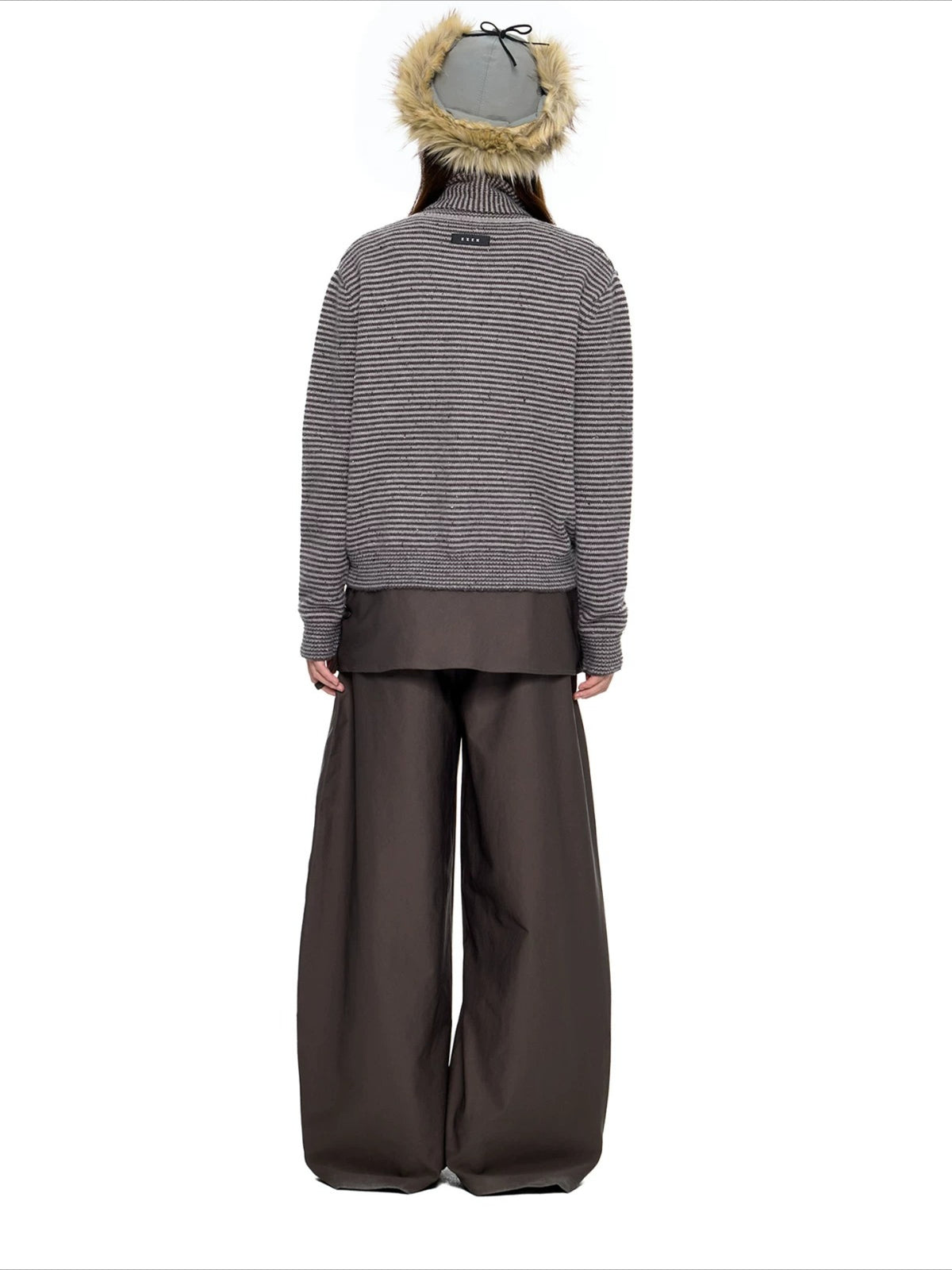 Polar Fleece Knit Cardigan
