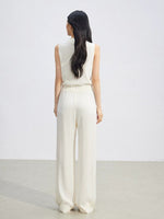 Polo Knit Ice-Silk Top