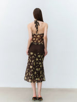 Mist Garden Mesh Dress
