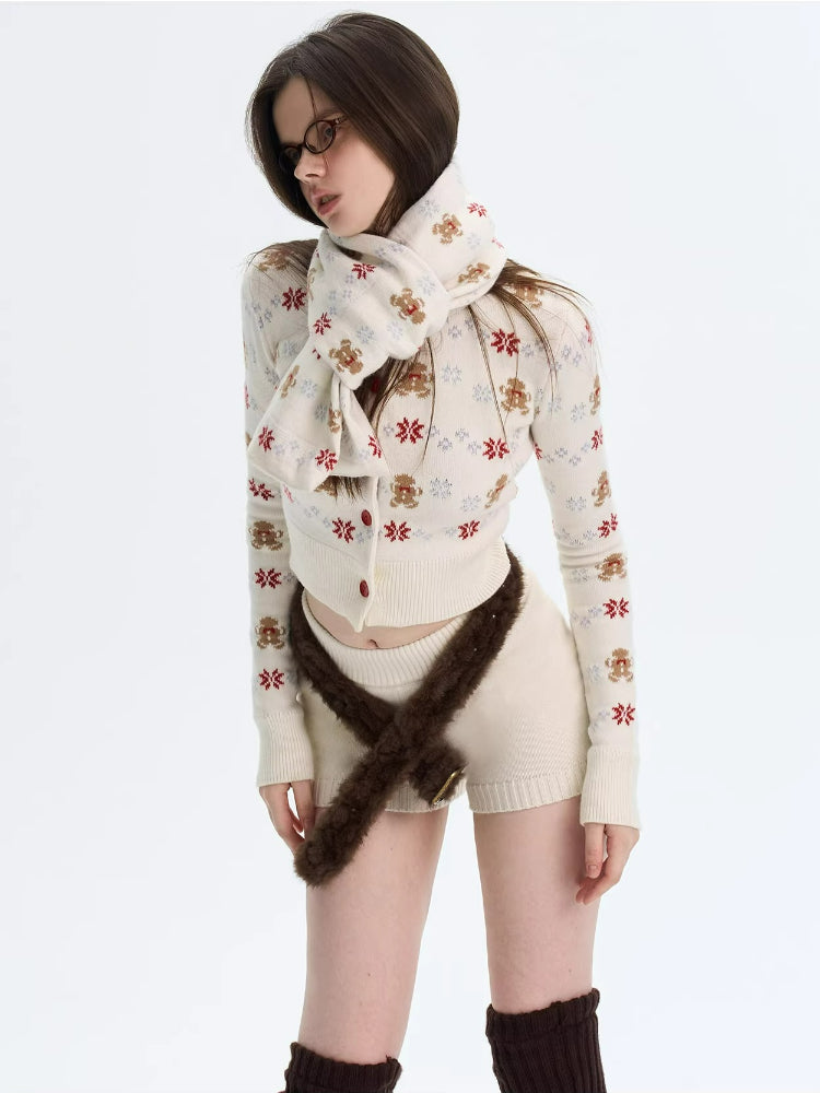 Cashmere Blend Holiday Knit Set