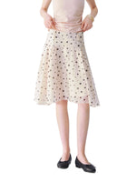 Lyocell Polka Dot Skirt
