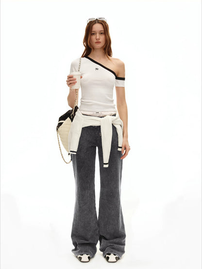 Asymmetric Sculpt Tee