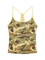 Camouflage U-Neck Tank