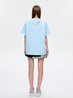 Multi-Doll Cotton Round-Neck T-Shirt