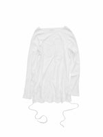 Patch Embroidery Lace Hem Tee