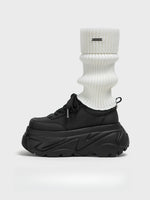 Platform Leather Sneakers