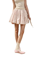 Baby Pink Floral Skirt