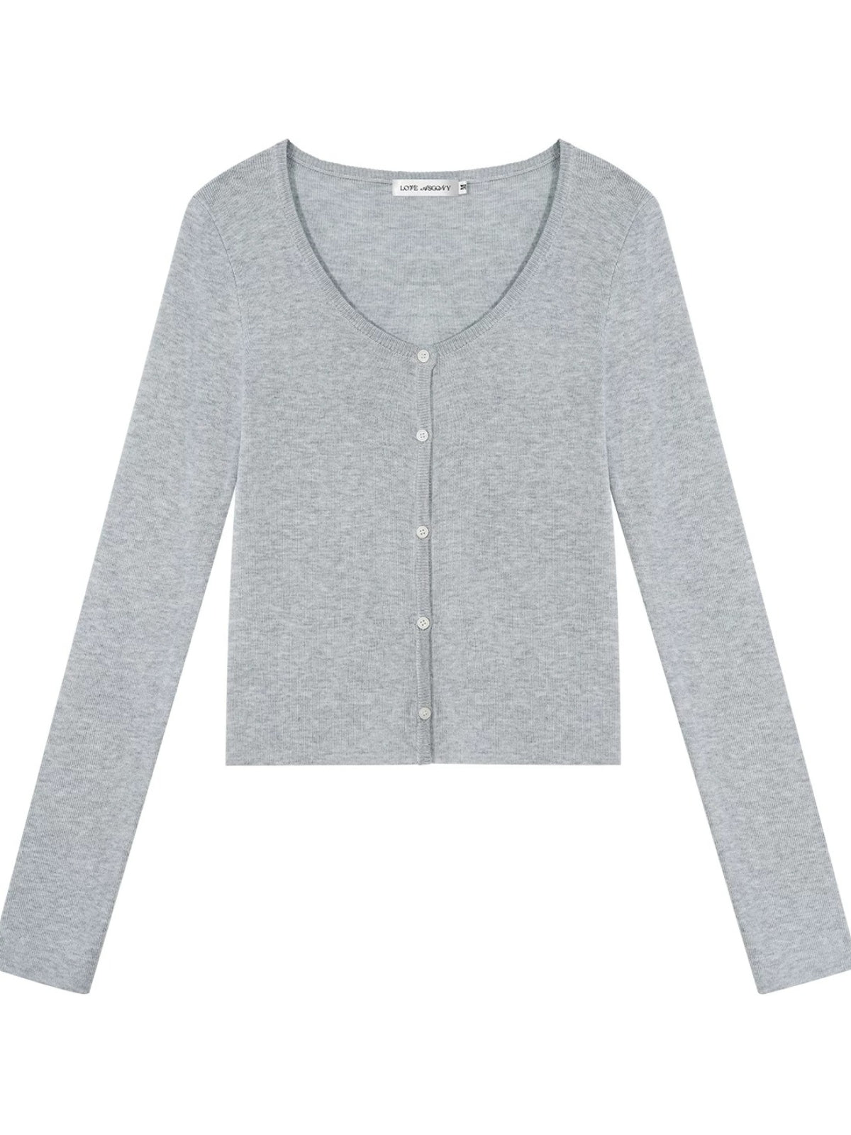 Lace V-Neck Knit Cardigan Set