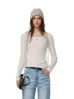 Cashmere U-Neck Sweater