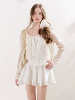 Ruffled Camisole Dress