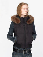 Detachable Sleeve Down Puffer Jacket