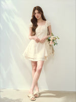 “Seine Holiday” Floral Tea Dress