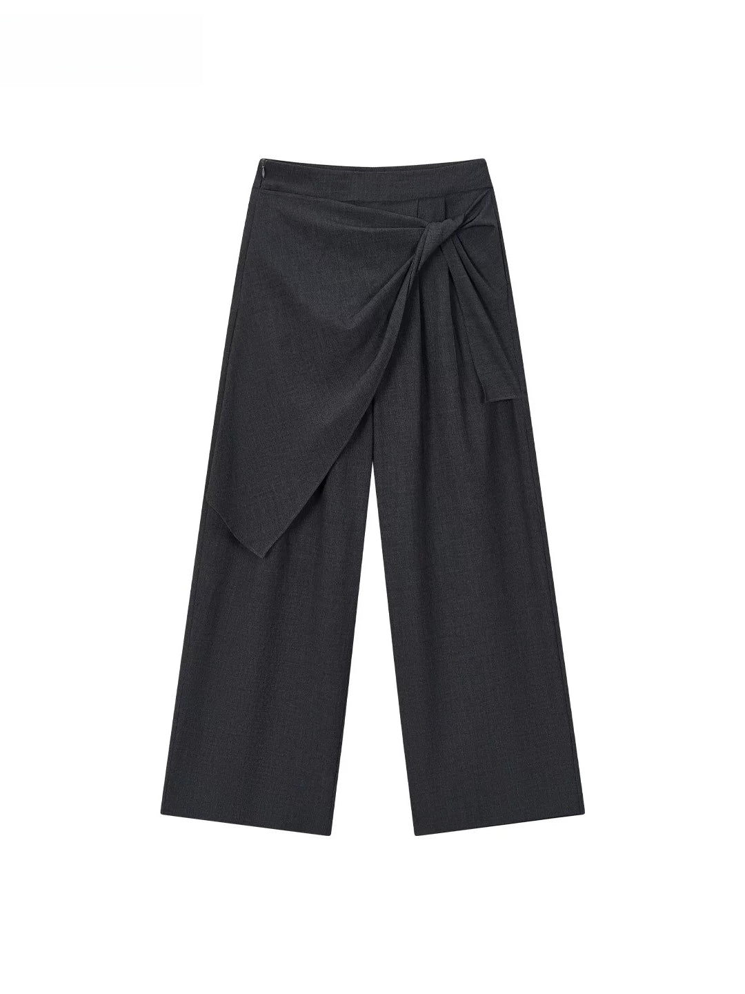 Twisted Wide Leg Trousers