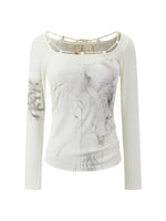 Vintage Angel Lace Tencel Top