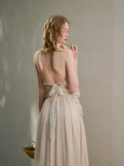 Airy Lightweight Greek-style Maxi Dress