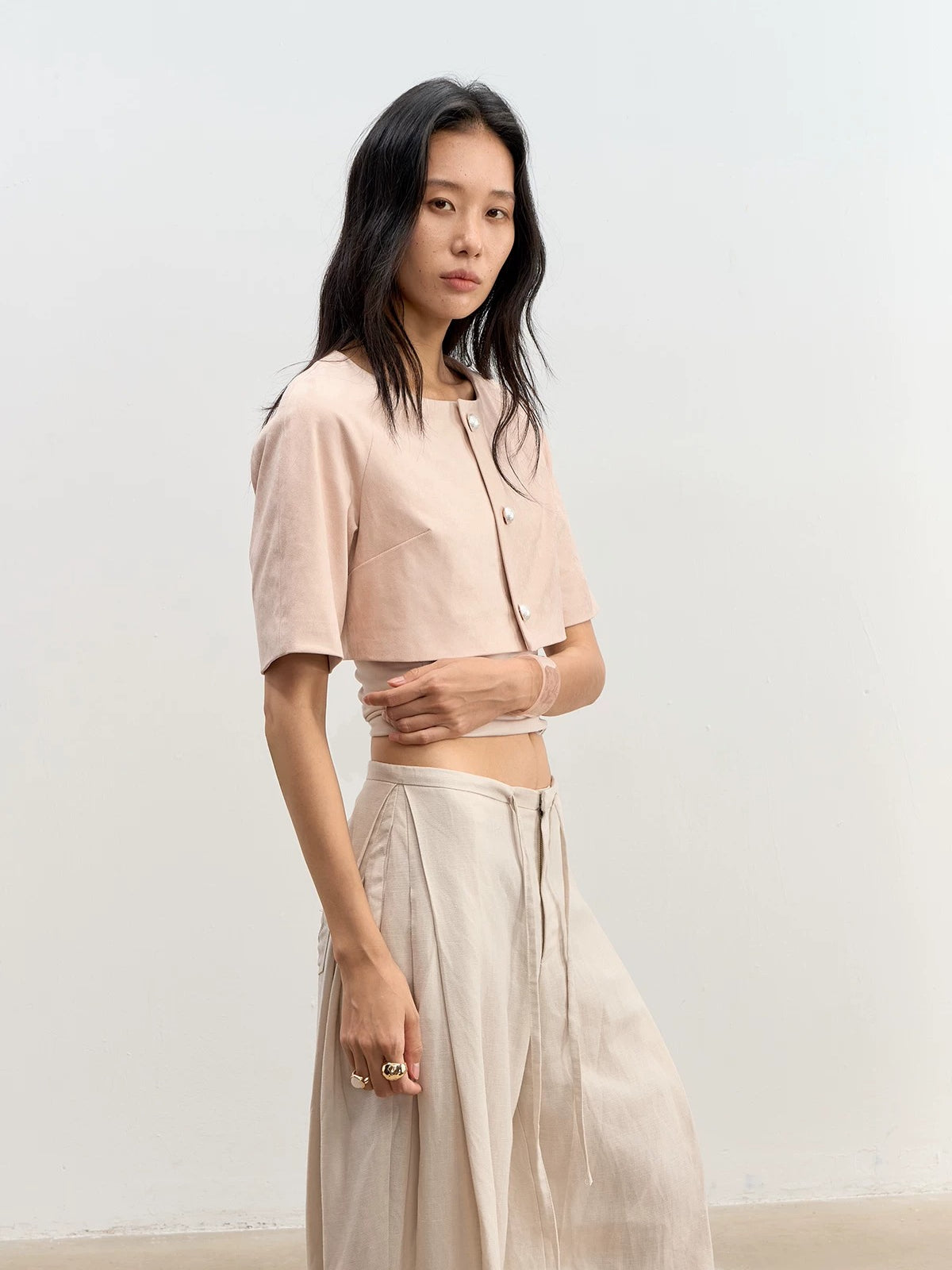 Suede Pearl Jacket