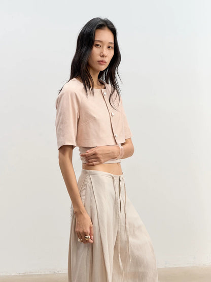 Suede Pearl Jacket