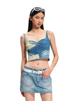Equestrian Denim Corset