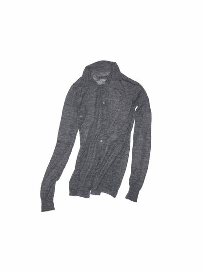 Mohair Slim Transparent Cardigan