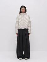 Quilted Hooded Light Down