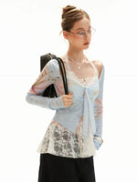Bow Tie Long Sleeve Top