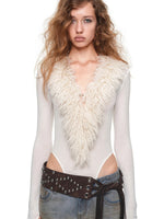 Vintage Studded Fringe Wide Waist Belt